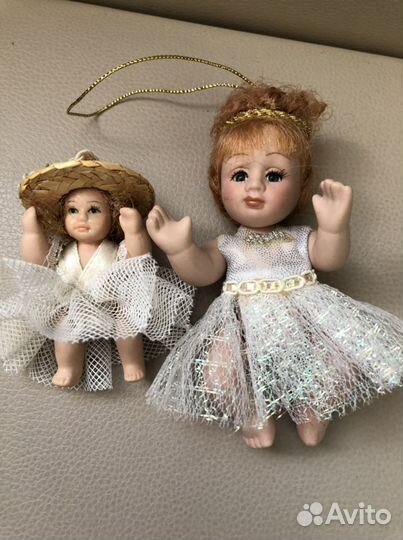 Куклы фарфоровые миниатюры