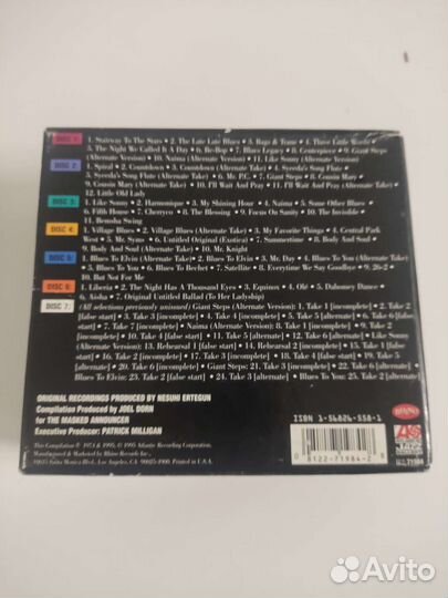 Cd коллекция john coltrane