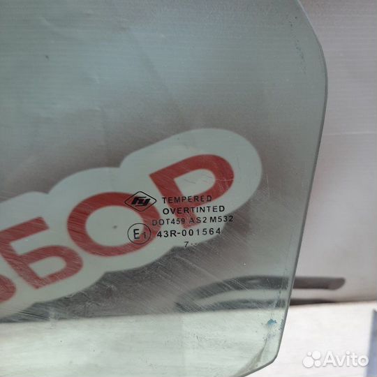 Стекло двери заднее левое LADA Priora седан 21126