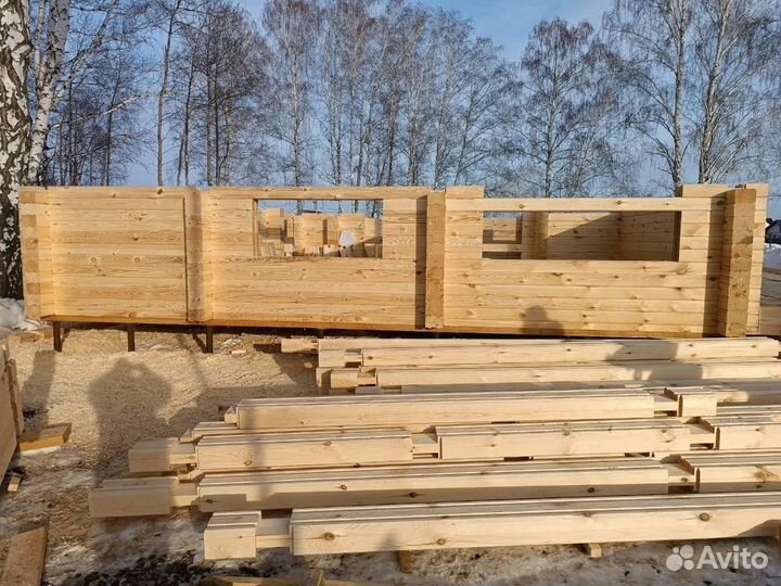 Профилированный брус из кедра