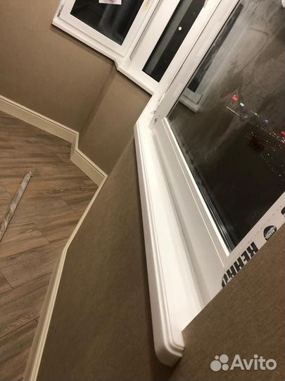 Подоконник из акрила