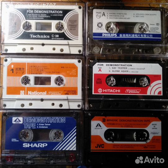 Демонстрационные кассеты Demonstration tape