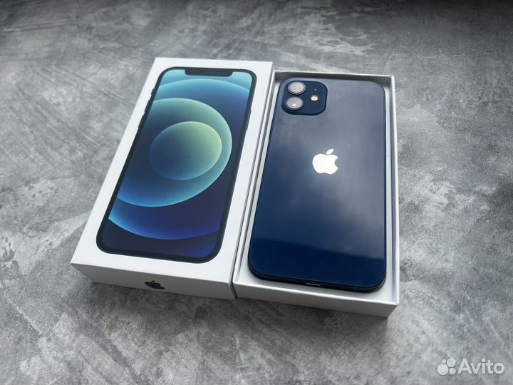 iPhone 12 128 gb синий
