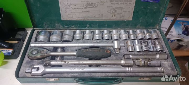 Набор головок jonnesway S04H4524S