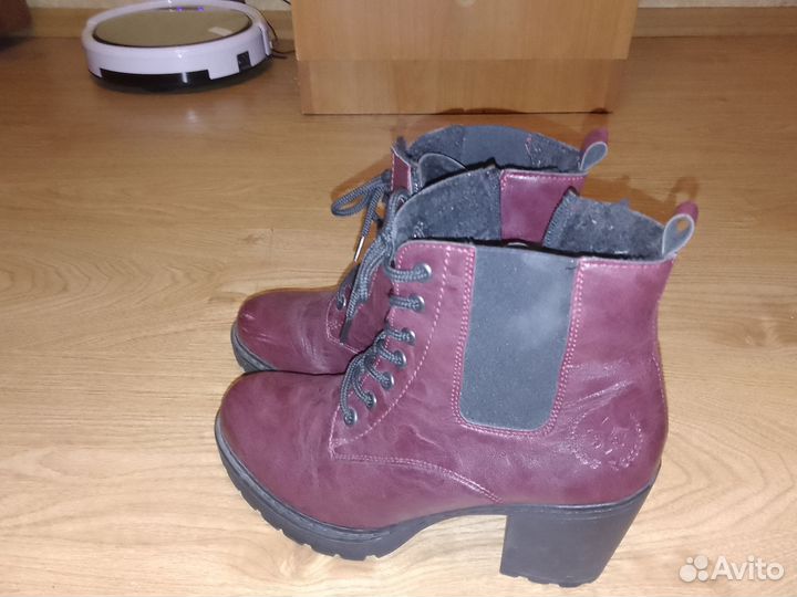 Полусапожки бутильены женские 39р. демисизонные