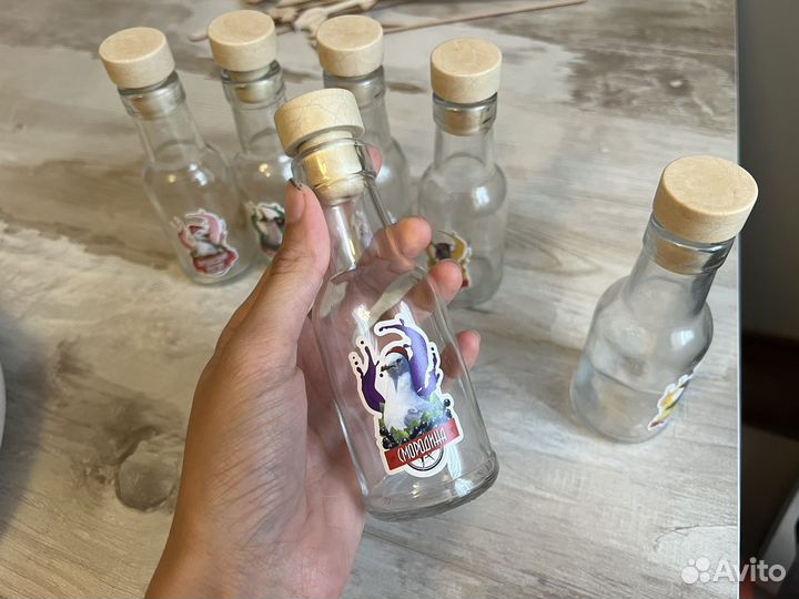 Бутылки стеклянные 0,1 для настойки