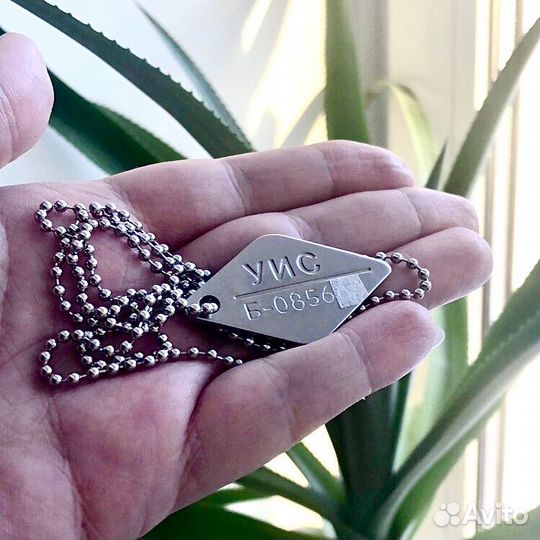 Армейский жетон с гравировкой