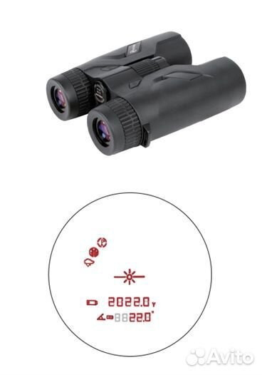 Бинокль с дальномером Nutrek 10x42 (до 2000м)