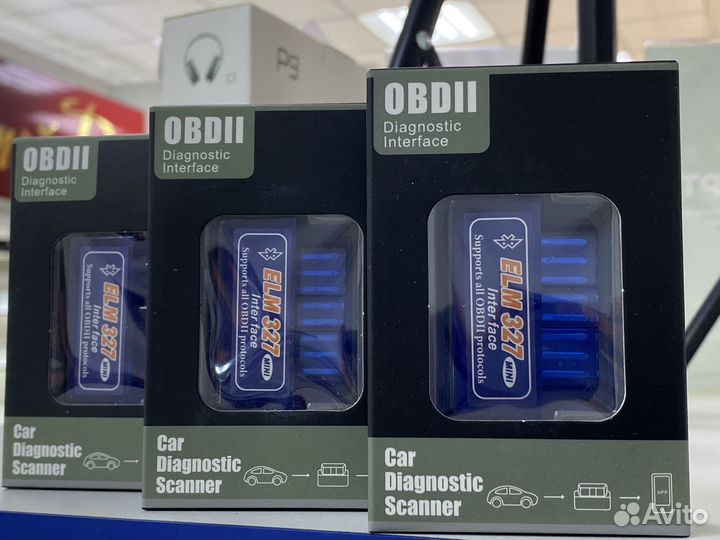 Автосканер elm327 obd 2