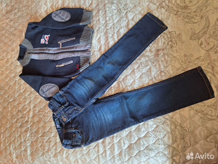 Джинсы armani