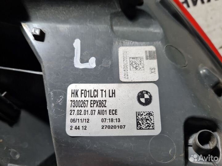 Фонарь в крыло задний левый Bmw F01 N55 2014