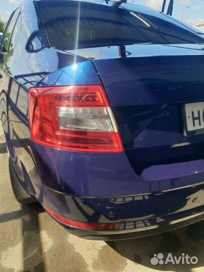 Задние фонари на skoda octavia a7