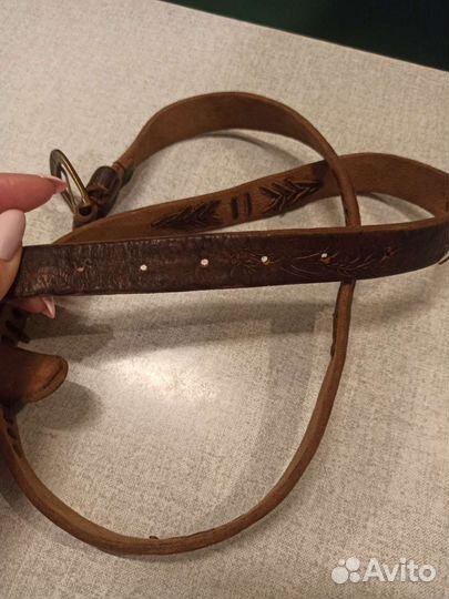 Кожаный ремень skotch and soda