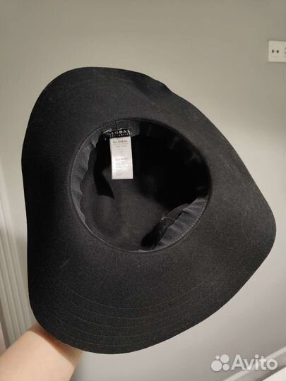 Шляпа женская, 100 шерсть