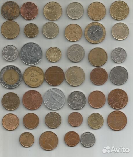 40 иностранных монет (№13)