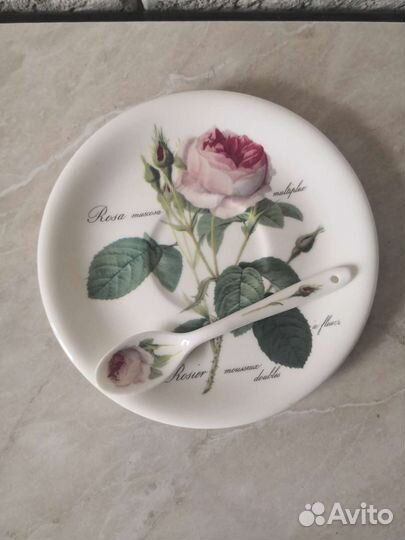 Посуда. Чашка, блюдце, ложечка