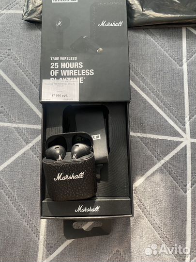 Наушники marshall minor 3