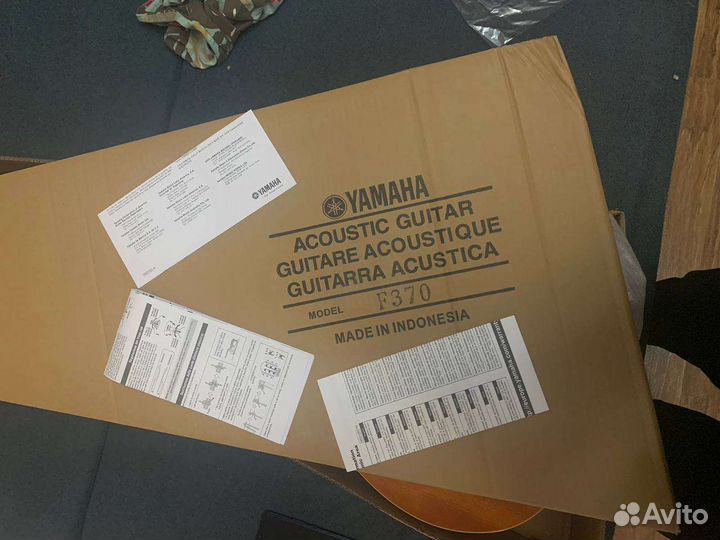 Гитара yamaha f370 новая