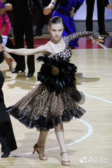 Платье для бальных танцев латина ю1