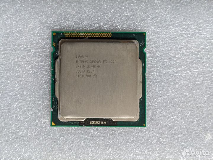 Процессор Intel Xeon E3-1270 (сокет LGA 1155)