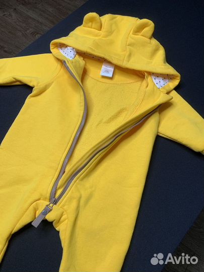 Флисовый комбинезон