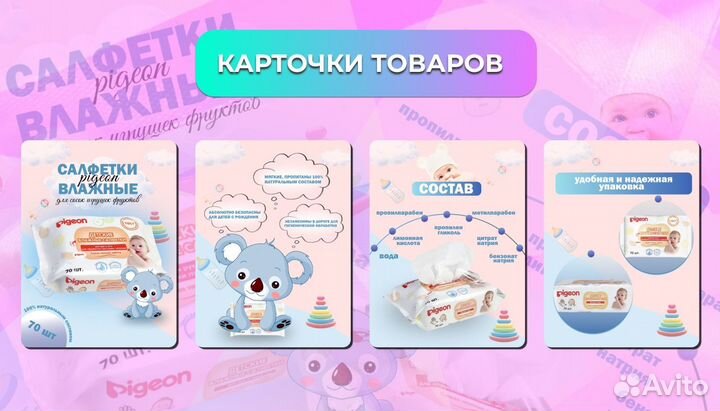 Инфографика для маркетплейсов