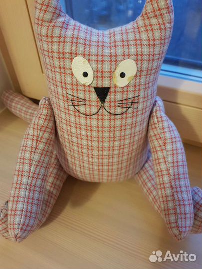 Кот игрушка ручная работа