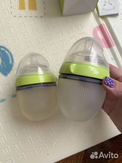 Бутылочка comotomo б/у 0-3 мес