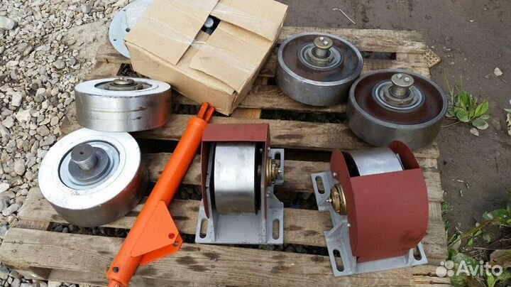 Ролик на автобетоносмеситель