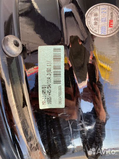 Литые диски r16 5x114,3