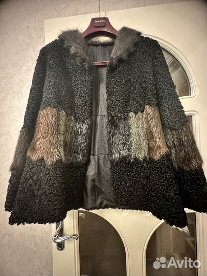 Шуба из каракульчи