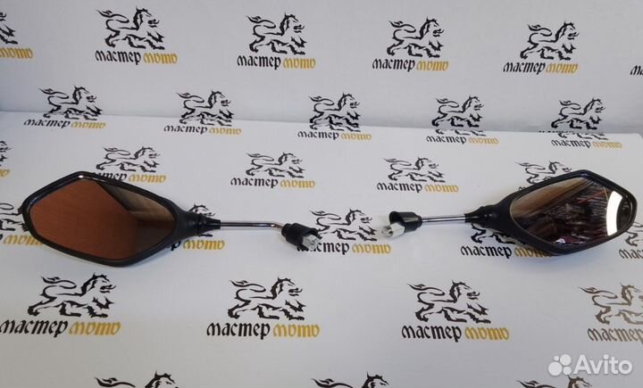 Зеркала заднего вида черное 10мм