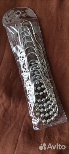 Крючки для шторок в ванную новые