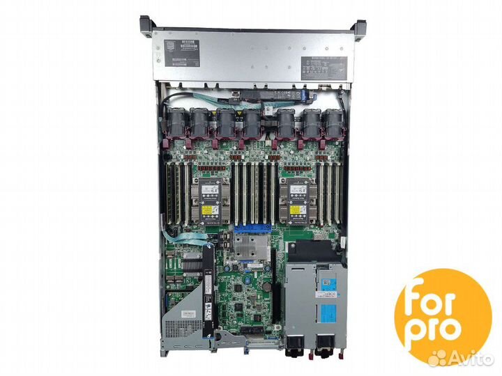 Сервер HP DL360 Gen10 8SFF E208 2x6140Gold 144GB