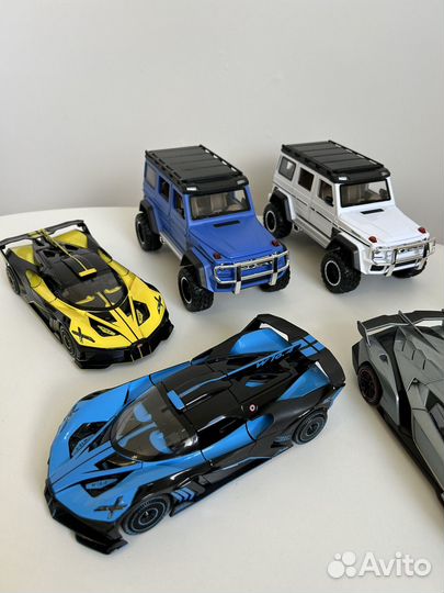 Машинки металлические коллекционные
