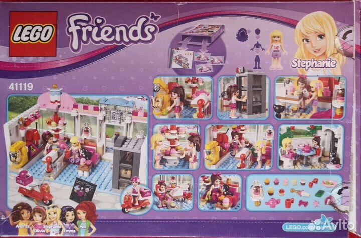 Lеgo Friends 41119 оригинал Кондитерская Хартлейка