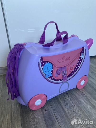 Детский чемодан trunki pony