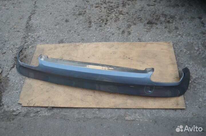 Спойлер заднего бампера Volvo XC60 2017