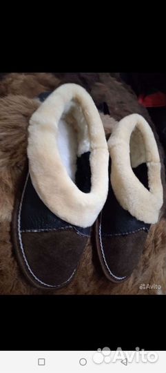 Чуни, угги из 100 овчины