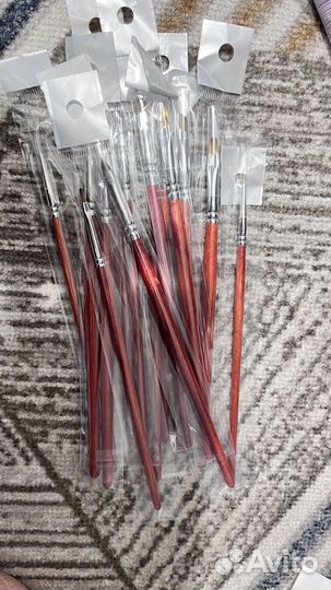 Набор кистей для маникюра, для дизайна ногтей