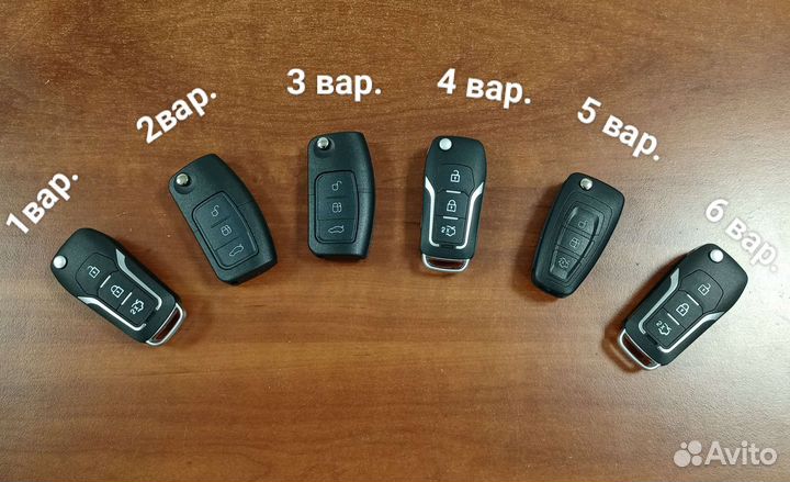 Ключ выкидной Ford focus, С- Мах.Mondeo,Fusion