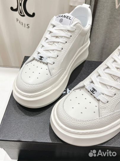 Кеды кожаные Chanel