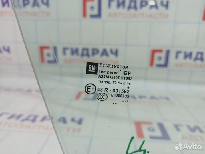 Стекло двери передней правой Opel Astra (J) 161083