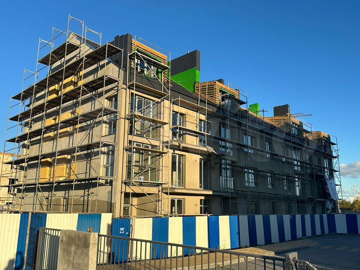 1-к. квартира, 43,2 м², 2/4 эт.