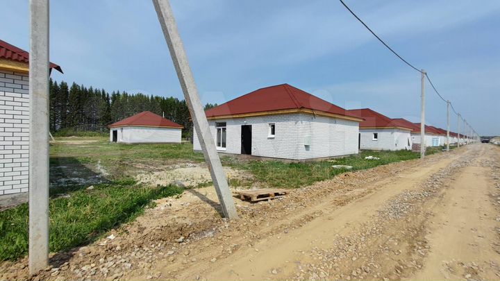 Дом 87,6 м² на участке 5 сот.