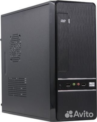 Корпус ExeGate EX280449RUS Micro-ATX 350W Slim Min
