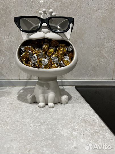 Подсвечник. Конфетница. Ключница кошка