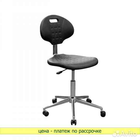 Кресло для лаборанта кр12 * голубой