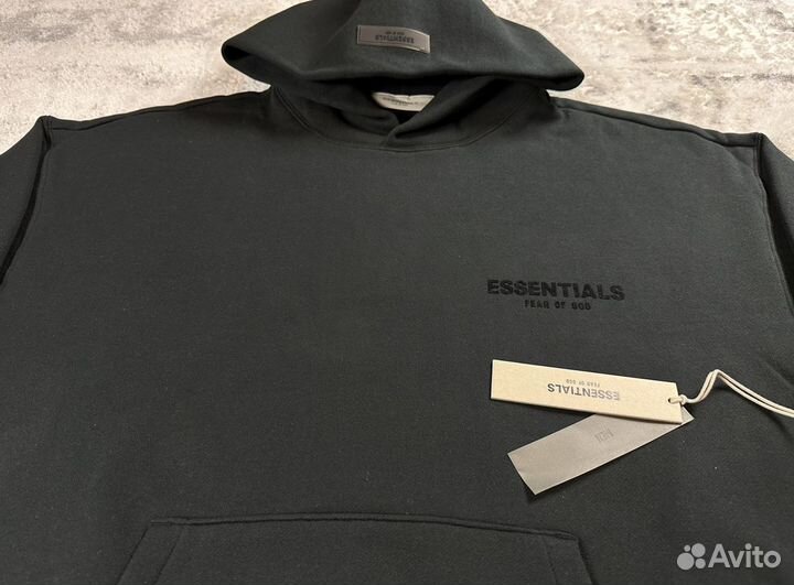 Худи Essentials Fear of god оригинал