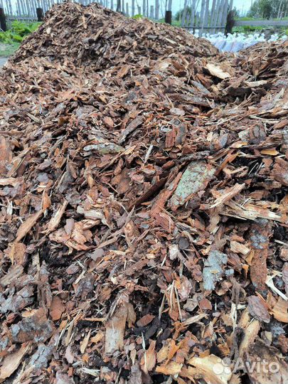 Кора -мульча в мешках 60 л